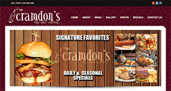 Desktop Screenshot of cramdons.com